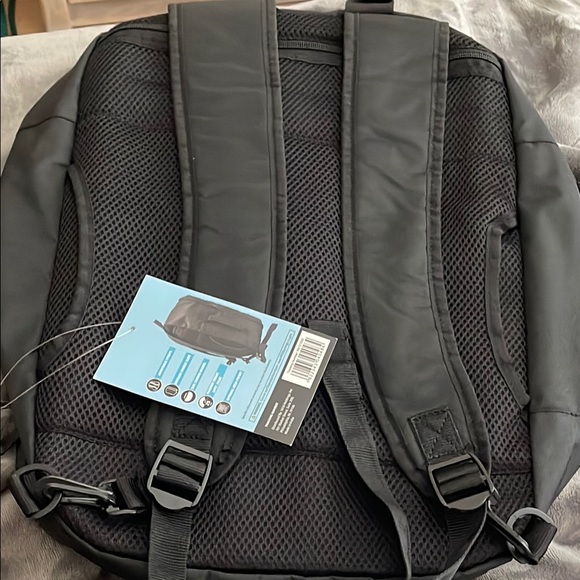 Black Travel Backpack - Picture 5 of 13